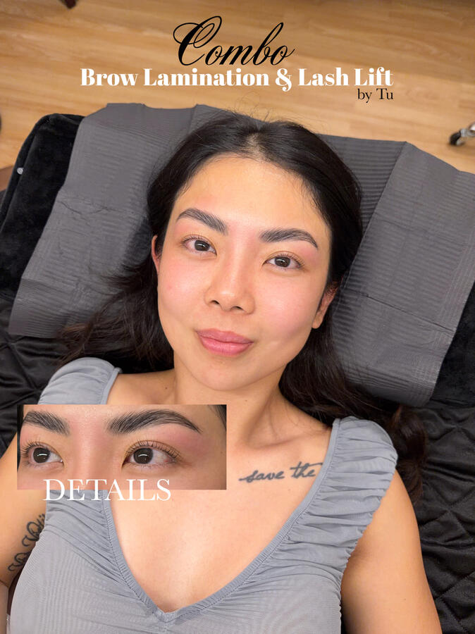 Combo Brow Lamination &amp; Lash Lift