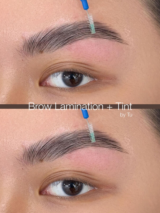 Brow Lamination &amp; Tint